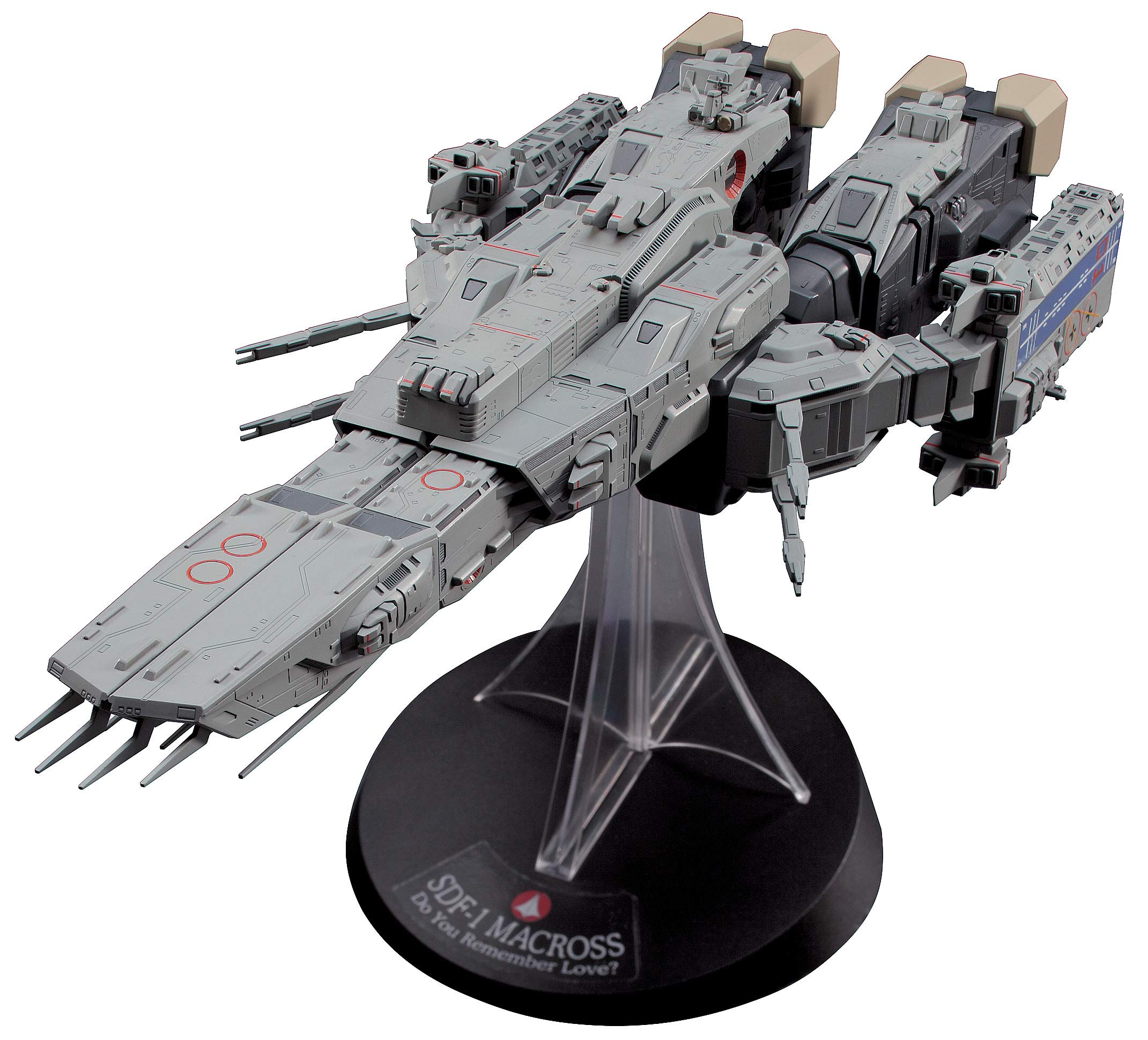 

Hasegawa Super Dimension Fortress Macross: Do You Remember Love SDF-1 Macross Fortress Ship Movie Version 14000 Scale Plastic Model MC05