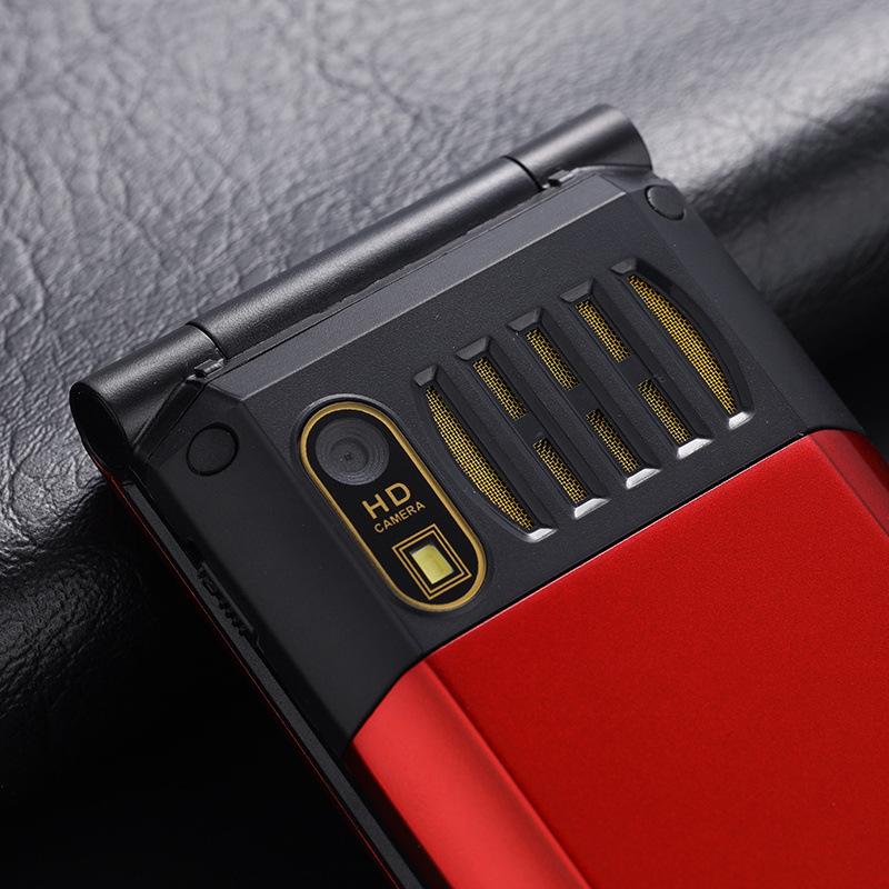 Yimi G9000 Senior Flip Phone: Large Buttons, Loud Sound, Big Characters, Long Battery Life, Multilingual.