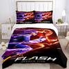 3pcs The Flash Duvet Cover Set, 1 Duvet Cover + 2 Pillowcases (No Insert), High-Definition Print for All Seasons,Durable yy251103049