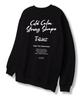 TI.GLAKE Cold Calm Sweatshirt Black [Fleece Lining]