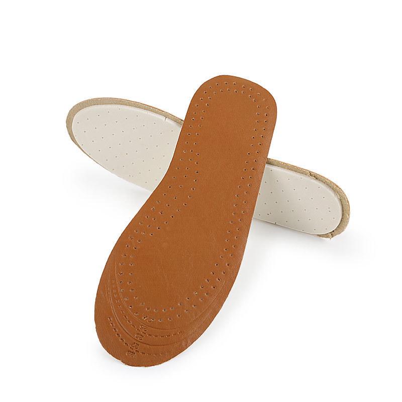 Sheepskin Latex Perforated Insoles for Men, Women, and Children - Soft, Random Colors for Running Shoes