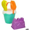 NC Sada plážových hraček Colorbaby Ø 14 cm (20 Jednotek)