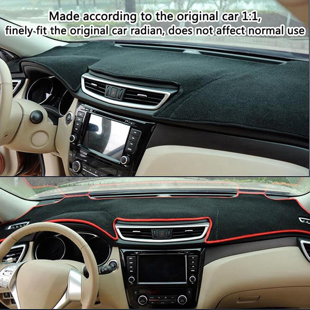 Fit for VW Passat B7 2012-2015 LHD, Car Dashboard Cover, Anti-Scratch Dashboard Cover Mat, Interior Dash Covers, Non-Slip