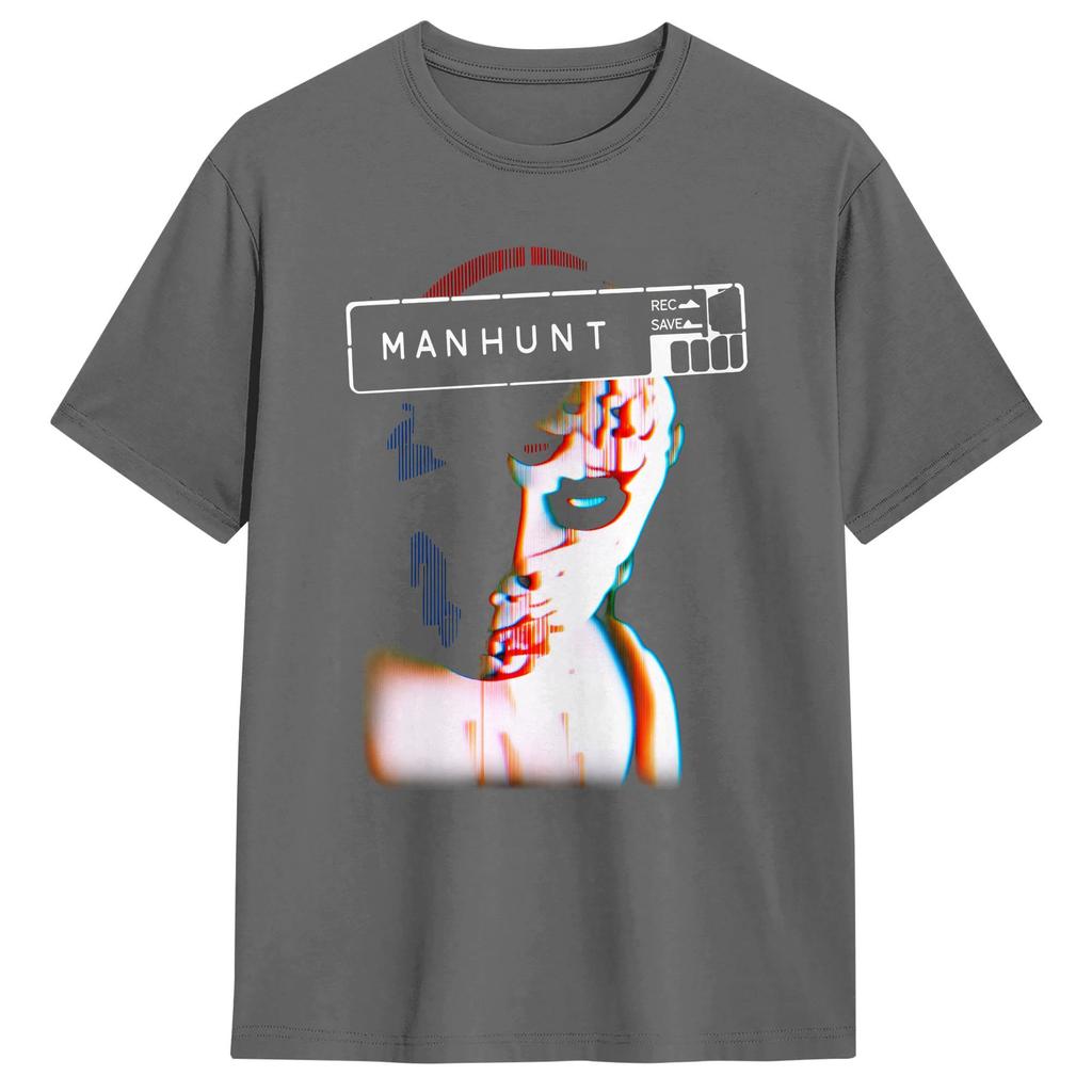 Unisexs TShirt Unisexhunt Horror Game T Shirts Hip Hop  Summer Tee Shirt Streetwear Cotton Tops Gift Idea