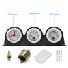 2inch 52MM Triple Gauge Kit  Turbo Boost gauge  water temp gauge Tachometer Oil Pressure Gauge car meter Water Temp auto Gauge