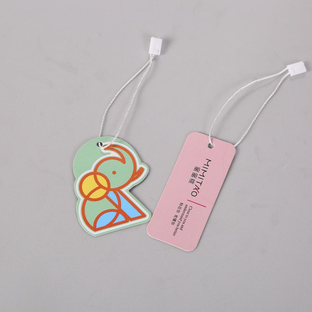 Factory-made Plastic Hang Tag String Sealing Fastener for Clothing and Shoes
