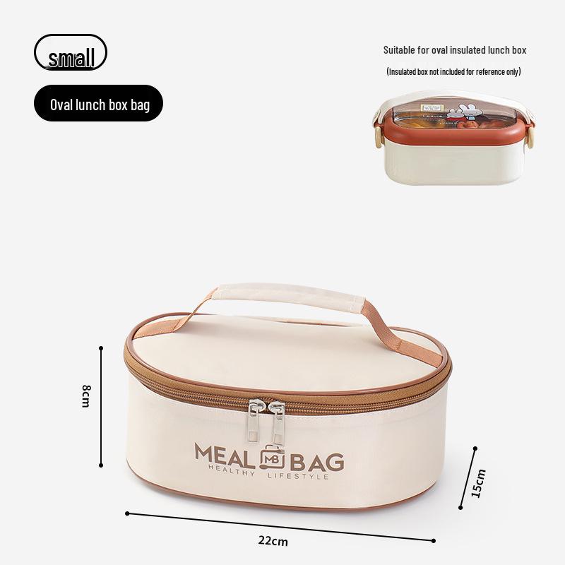 Insulated Waterproof Lunch Bag for Office Workers and Students