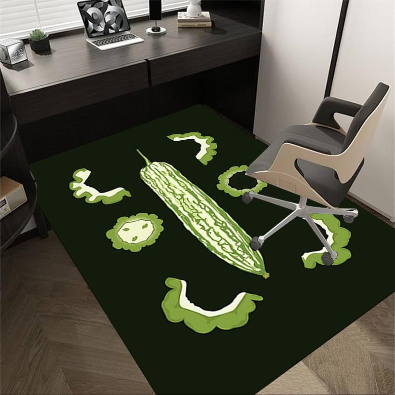 

1PC Luffa slices Anti-slip carpet, suitable for Office, bedroomand playrooms. It can also be used as a sofa footrest cover-R86 60cm by 90cm