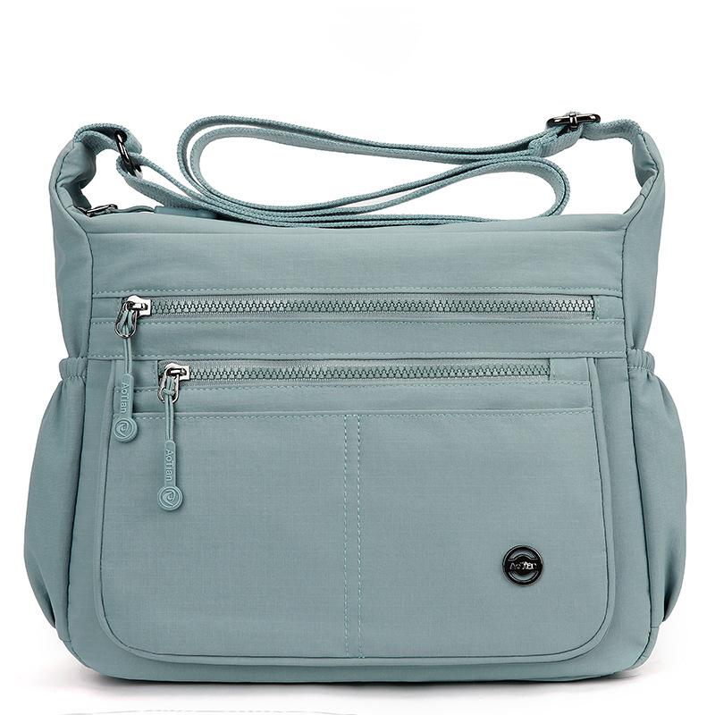Women's Large Capacity Shoulder Bag Multi-Compartment Lightweight Crossbody Bag