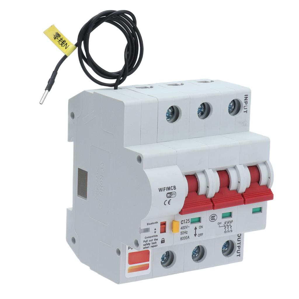 3P Smart Circuit Breaker WIFI Remote Control Leakage AC 400V