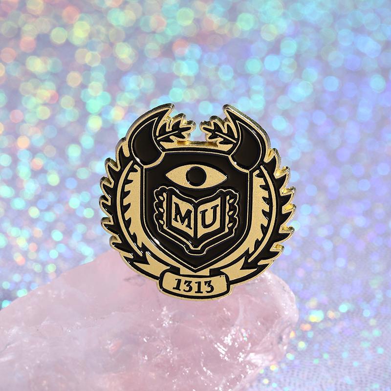 Horror Survival Game Enamel Pins Custom M Game Brooches Lapel Badges Clothes Punk Gothic Jewelry Gift for Kids Friends