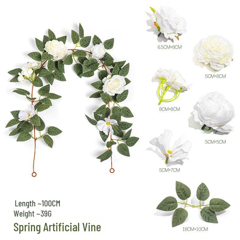 Rose Vine Arch Doorway Decoration for Weddings & Outdoor Events