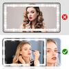 Led Car Sun Visor Vanity Mirror Upgraded Large Vanity Makeup Universal Rear View Mirror for Car Visor