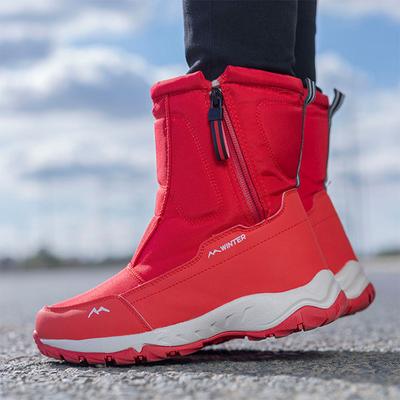 Women Boots Non-slip Waterproof Winter Ankle Snow Boots Platform Winter Women Shoes with Thick Fur Botas Mujer Plus Velvet Keep Warm Casual Sneakers