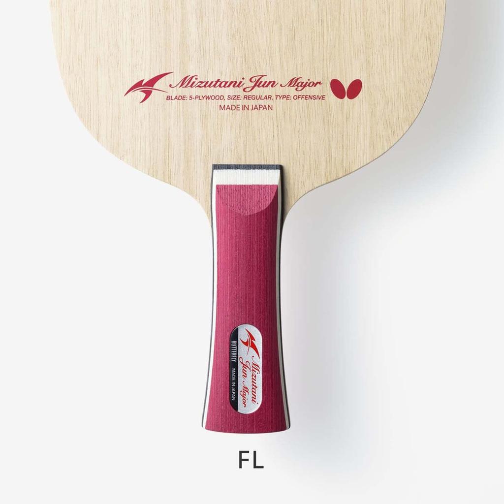 Mizutani Jun Major FL 37281 (Butterfly / Offensive Shakehand / 5-ply All-Wood)