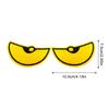 Reflective Eye Decal Safety Reflector Car Stickers Eye Night Safety Driving Reflective Cute Caution Decal for Bumpers Window