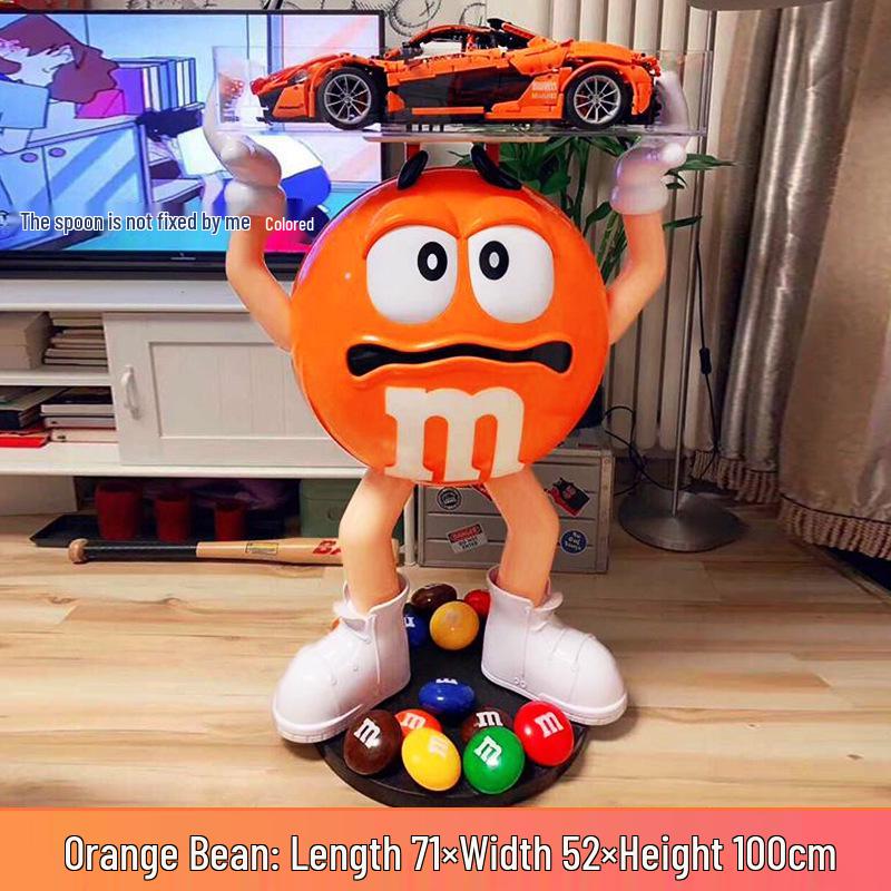 Doraemon Large Cute Cartoon Toy - Yellow, Orange, Red Bean Figure Doll for Home Decor