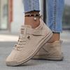 Damskie buty robocze na każdą porę roku w stylu vintage brytyjskim - Ręcznie robione, wsuwane, antypoślizgowa gumowa podeszwa, oddychające sneakersy casualowe ze szczegółem paska na kostce