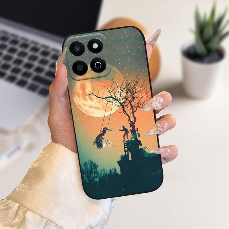 For Honor X7c 4G Cases 200 Smart 5G TPU Silicone Soft Phone Cover For Honor Play 60 Plus Play9T 9T Protective Bumper Funda Capa