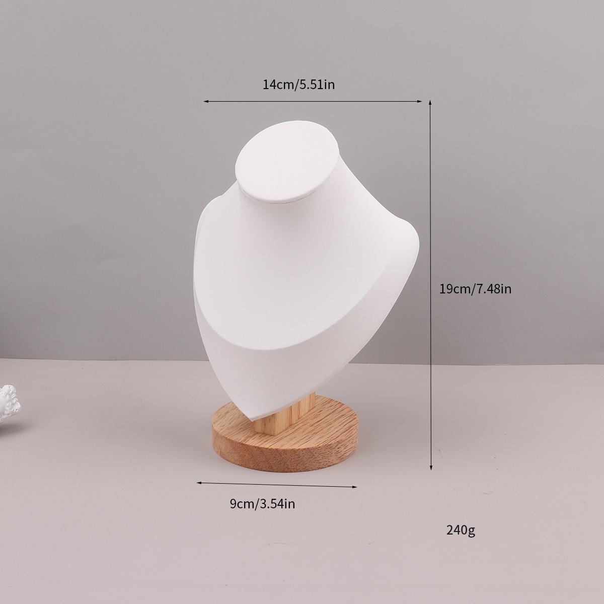 

Бархатный портретный дисплей для ожерелий, подвесной органайзер, стенд для демонстрации ювелирных изделий, манекен для ювелирных изделий, бюст, ожерелье, подвеска, витрина
