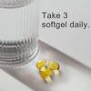 Triple Strength Omega 3 Fish Oil Capsules, All-Natural, 120 Capsules Per Pack, Easily Absorbed, Suitable for Adults