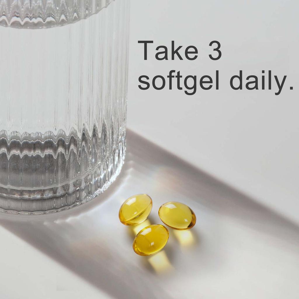 Triple Strength Omega 3 Fish Oil Capsules, All-Natural, 120 Capsules Per Pack, Easily Absorbed, Suitable for Adults