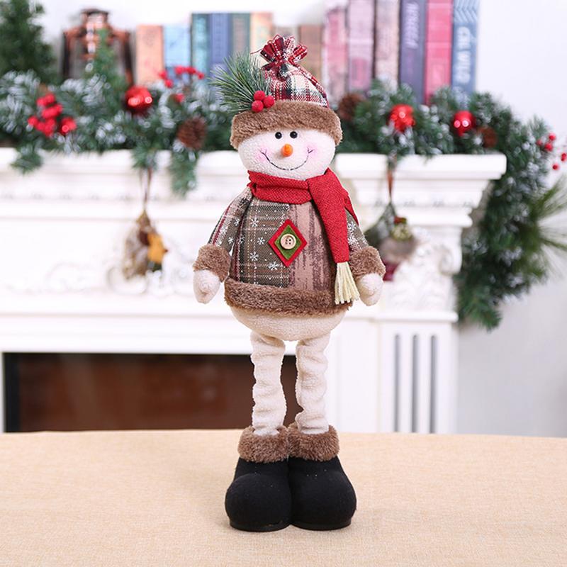 Christmas Dolls Innovative Elk Santa Snowman Decor Table Xmas Ornaments Merry Christmas Decorations 2025 New Year Gifts