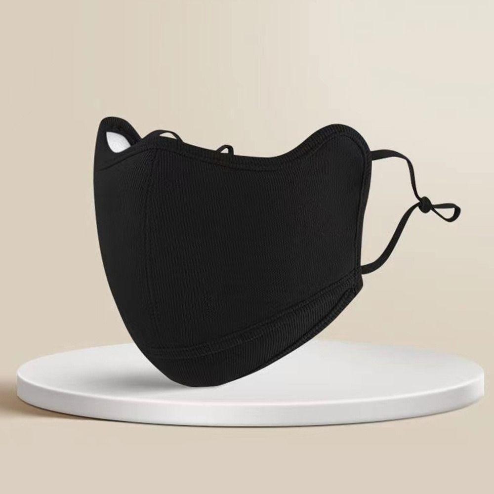 Cold-proof Warm Masks Derong Material Mouth Cover Fashion Reusable Face Mask  for Cycling