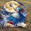 1PC Alice rabbit Umbrella-8-Rib Reinforced, Automatic Open, Lightweight & Durable, Cute Fashion Accessory for Outdoor-P96