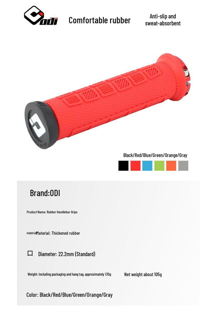 ODI Siliconen Lock-on Ultralichte Antislip Mountainbike Stuurhandvat voor Downhill & Off-road.