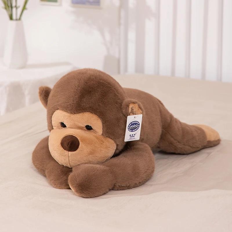 

31~70cm Seals Monkey Sloth Pillows Cute Real Life Plush Toys Soft Seal Plush Stuffed Plush Housewarming Party Hold Pillow 31cm-35cm