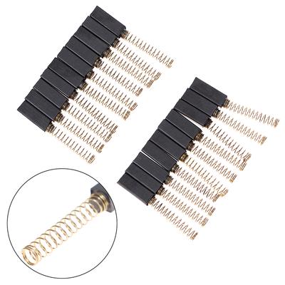 Máquina de coser doméstica antigua práctica, cepillo de carbón para Motor, máquina de coser Overlock, cepillo de carbón para Motor