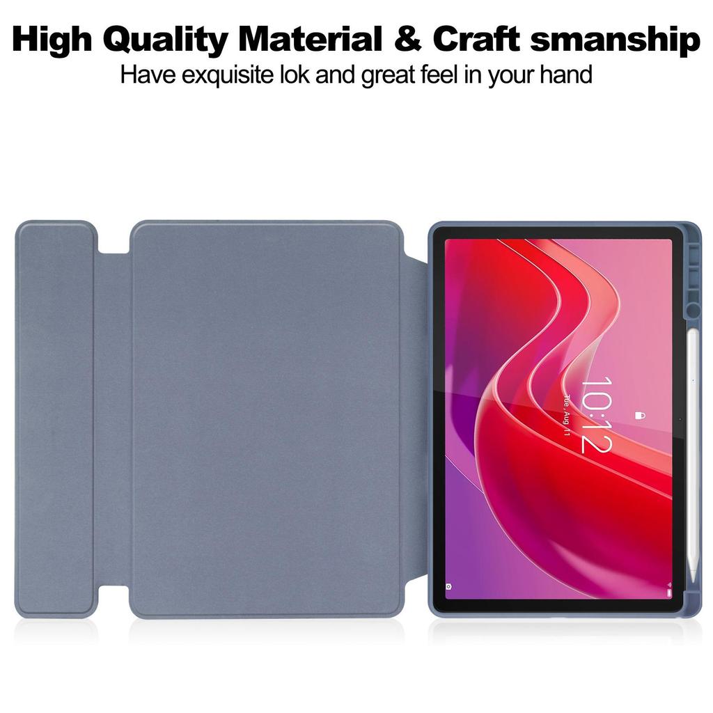 Lenovo Xiaoxin Pad M11 Rotating Acrylic Case with Bluetooth Keyboard and Pen Slot