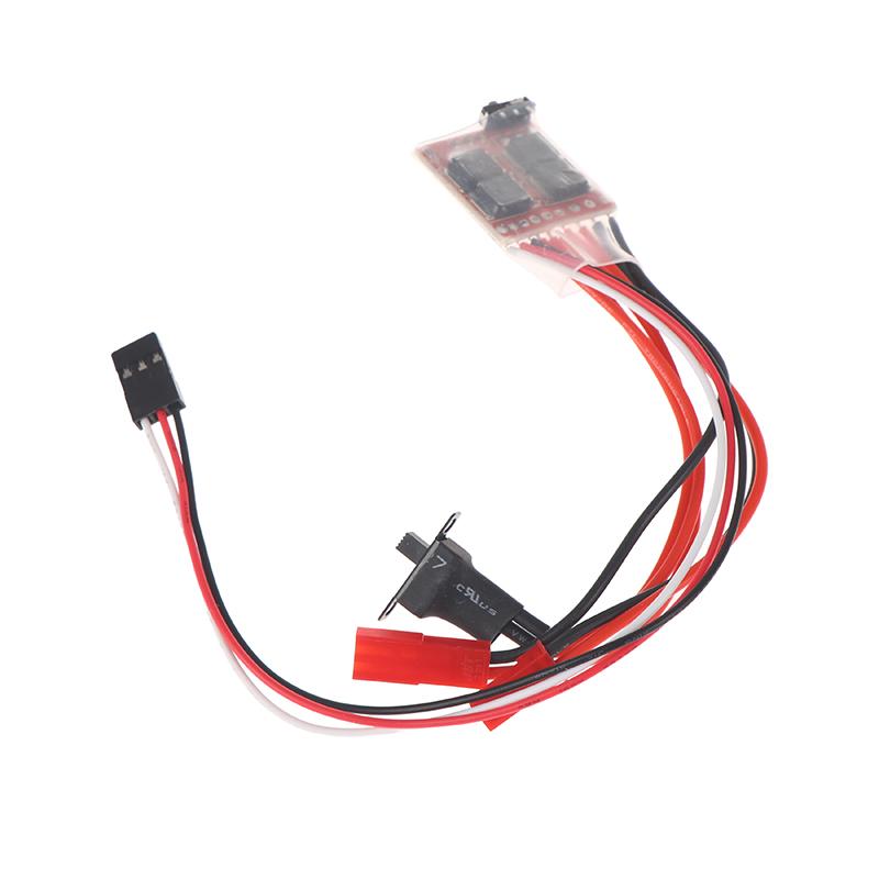 Micro ESC 10A 15A 20A 30A Brushed ESC RC ESC Electric Speed Controller For DIY Mini 1/16 1/18 1/24 RC Car Boat Tank W/Brake