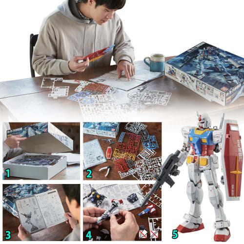 MG New Mobile Report Gundam W XXXG-01D2 Gundam Deathscythe Hell EW version 1/100 scale color-coded plastic model