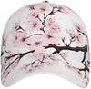 Watercolor Cherry Blossom Branch Pattern Baseball Cap Women's Men's Athletic Fitted Cap Outdoor Baseball Hat Sports Sun Cap