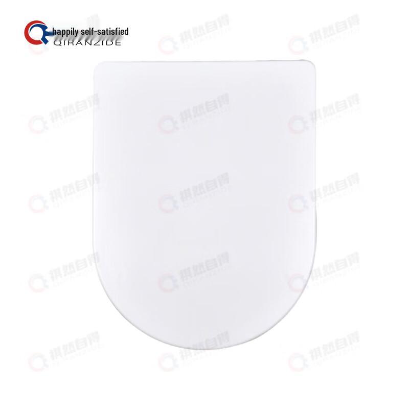 Soft-Close Quick-Release U-Shaped Toilet Seat