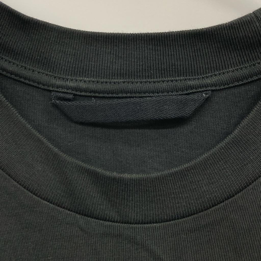 Moncler Black 2011 Running Logo Short Sleeve T-Shirt Tops L blackUsed