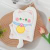 Absorbent Quick-Drying Coral Fleece Hand Towel - Lint-Free & Cute for Kitchen/Bathroom Hanging