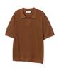 COSTUME O’CLOCK Cool Linen-Like Collar Short Sleeve Knit_9 Color Cooskt045 (B Type)