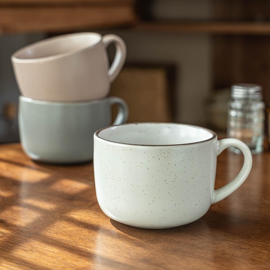 Coffee Cup Ins Ceramic Cup Cup Household Mug Creative Sesame Water Cup Office Teacup