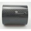 2Pcs 3Inch Inlet 3.66Inch Outlet Car Real Carbon Fiber Exhaust Tips For Bmw Usa