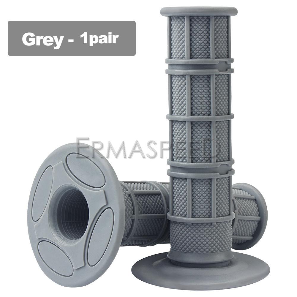 7/8"; 22mm 25mm Motorcycle Hand Grips Non-slip Rubber Bar End Handlebar Throttle Grips Universal Sport Dirt Bike Motocross