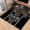 Coritiba Football Club Crest Carpet, Chair Rug,Rug for Office Bedroom living rooms, Doormat decor Fan Gift Christmas Gift