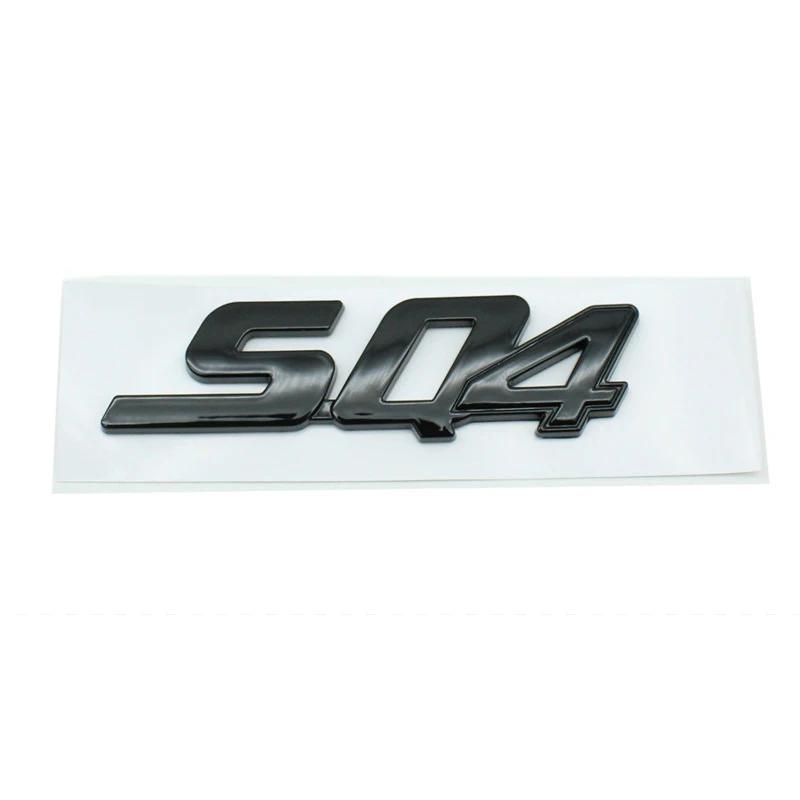 1Pc Car 3D ABS Trunk Letters Logo Badge Emblem Styling Decals Sticker For Ghibli Quattroporte Levante Q4 SQ4 GTS Gransport