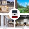 Solar Sound Strobe Light Alarm Infrared Induction Anti-interference IP65 Waterproof Solar Sound-light Alarm Signal with Motion Detector for Home Farm