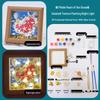 Kit Pittura con Cornice Texturizzata a Conchiglie 3D da Spiaggia - Ornamento Creativo e Regalo di Capodanno