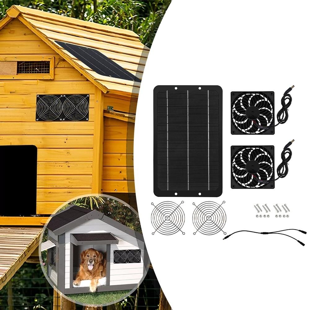 

40W Solar Panel Fan Solar Powered Exhaust Fan Monocrystalline Silicon For Homes RVs Greenhouses Utility Rooms Pet Houses China Mainland
