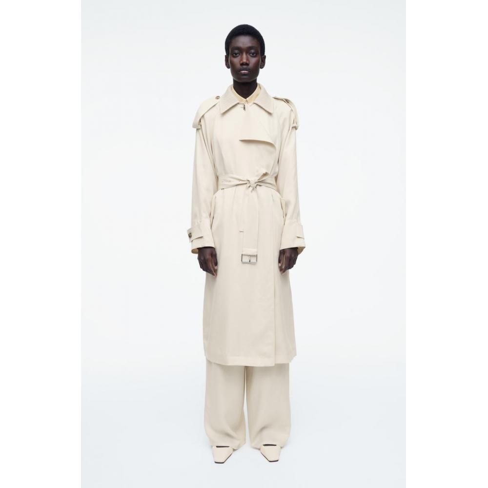 COS Japan Knit Color Trench Coat