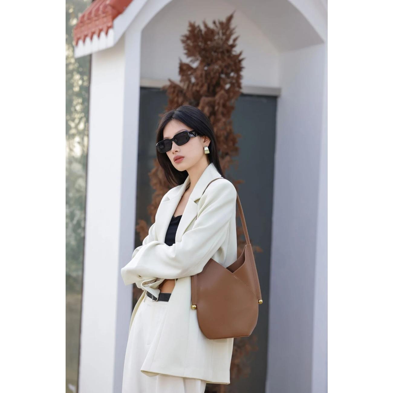 

Сумки из натуральной кожи для женщин, роскошные дизайнерские брендовые сумки большой вместимости через плечо, сумка через плечо, весна-лето